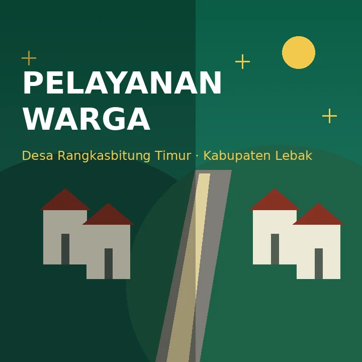 Ilustrasi pelayanan Desa Rangkasbitung Timur
